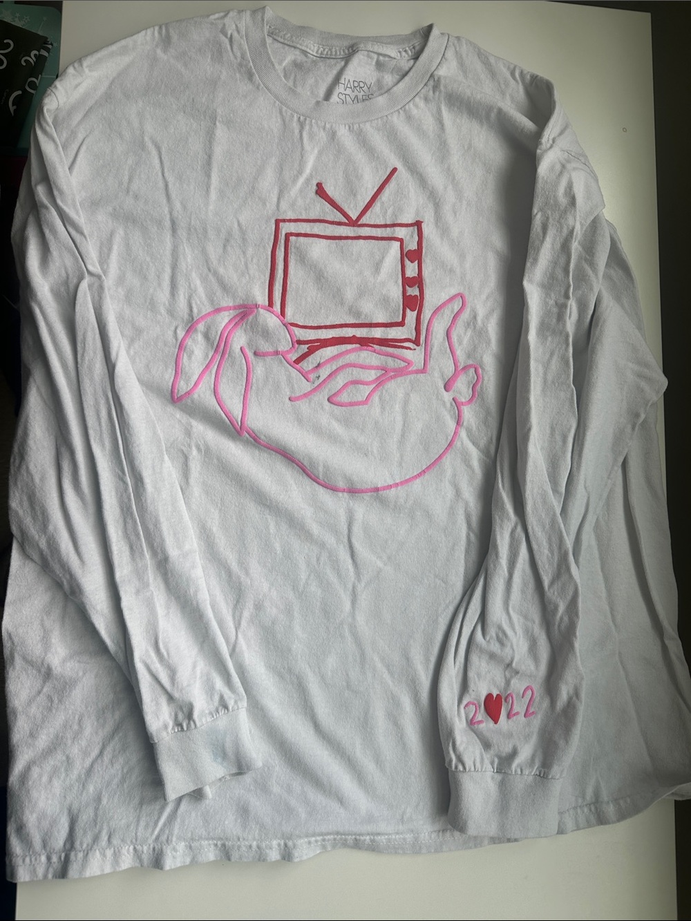Harry Styles Long Sleeve Tee 2022 tour merch